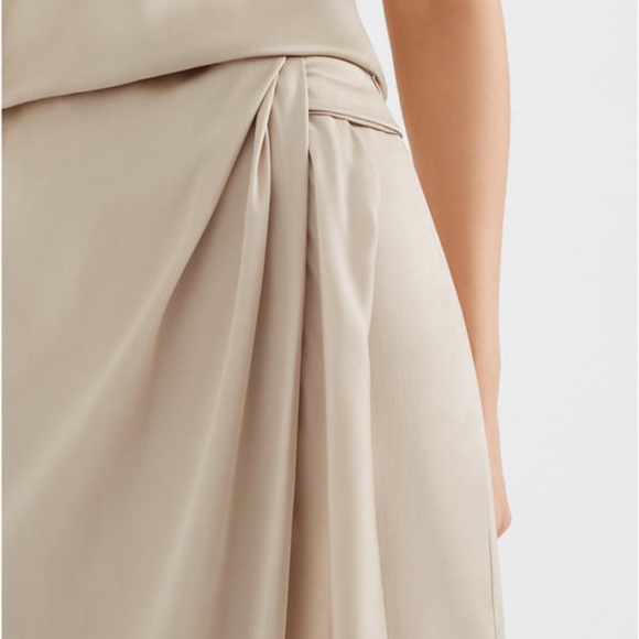 Club Monaco Midi Wrap Skirt - Picture 3 of 5